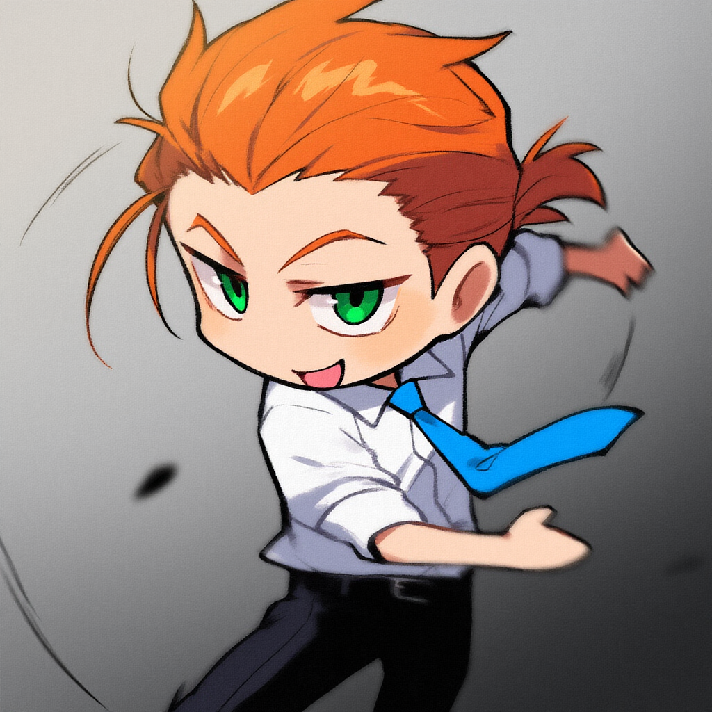 Chibi artwork of Felix