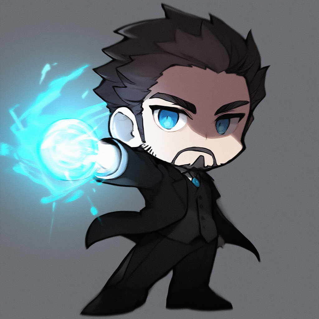 Chibi artwork of Fionn