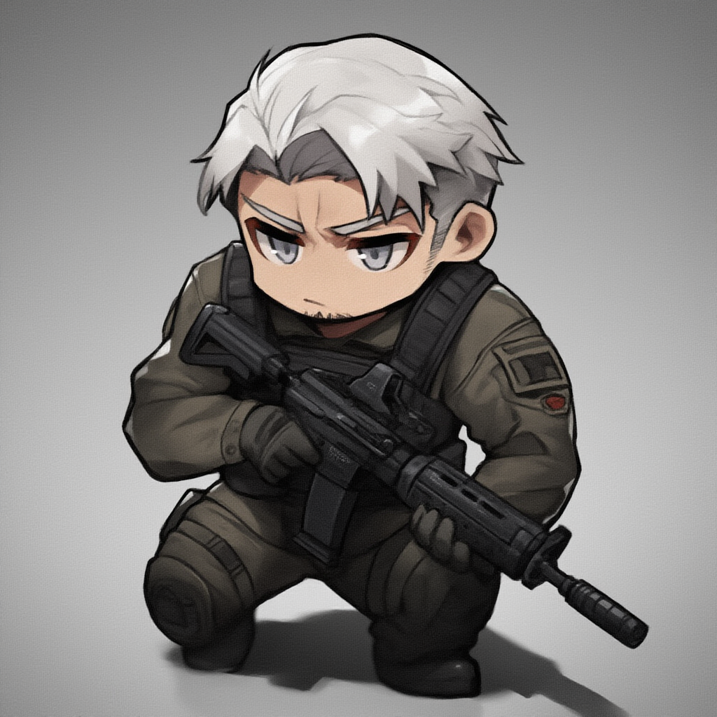 Chibi artwork of Heyk