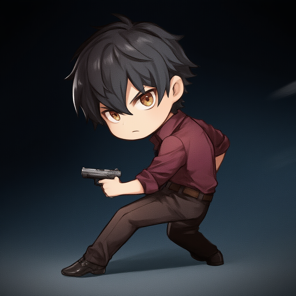 Chibi artwork of Kyrien