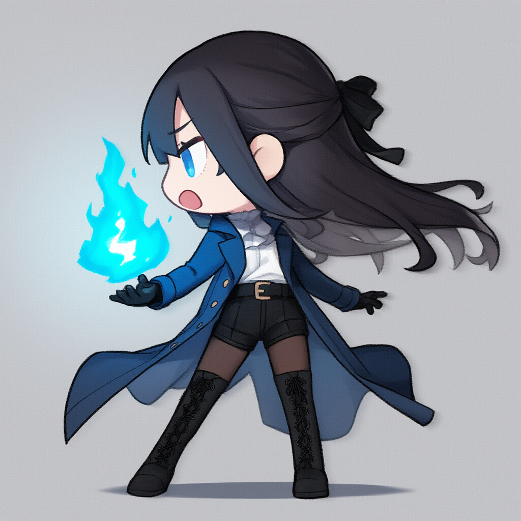 Chibi artwork of Lynleit