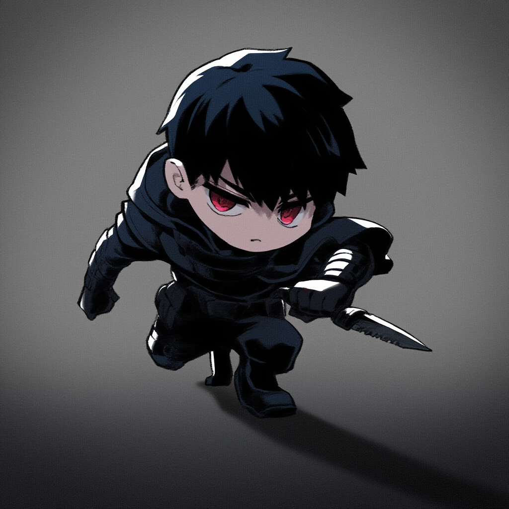 Chibi artwork of Tien